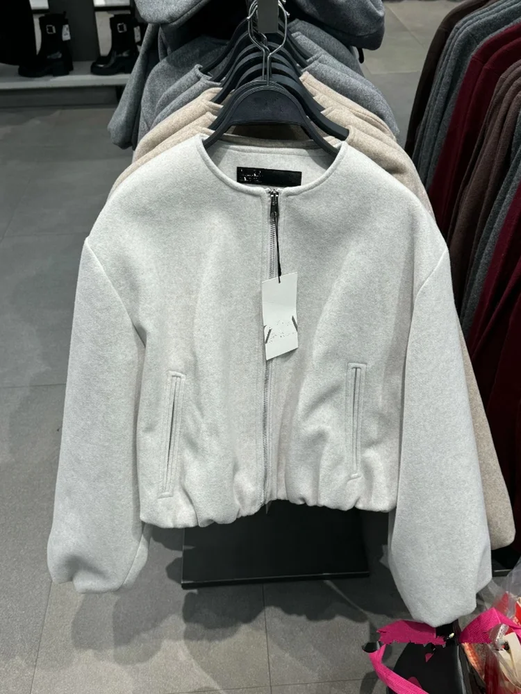 المرأة الطيار Jaet ort Svel معطف الخريف الشتاء جديد وصول فضفاض صالح طويل Sve الأساسية Sle السيدات Faion ملابس خارجية