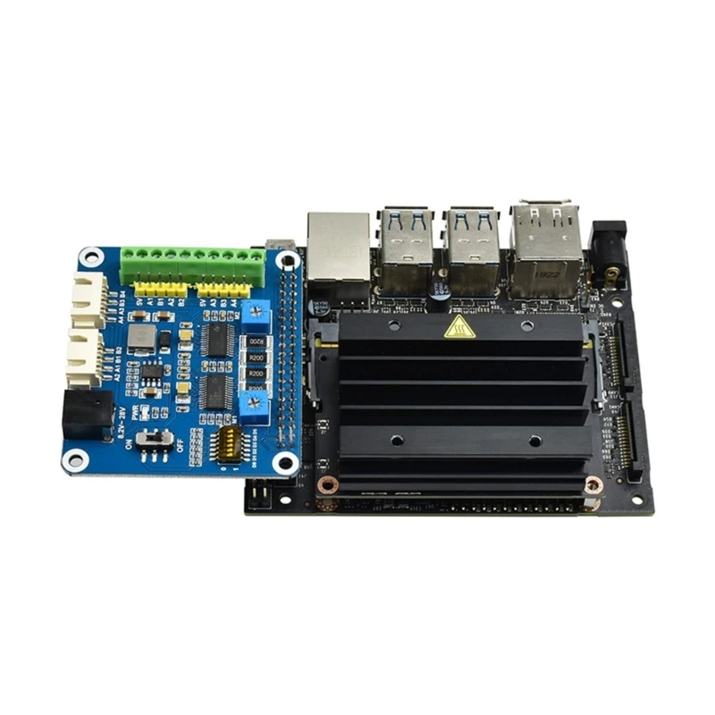 Motor Road Expansion Board Stepper Motor Servo Driver Board HR8825 Modules for RaspberryPi 40Pin GPIO Motherboards F19E