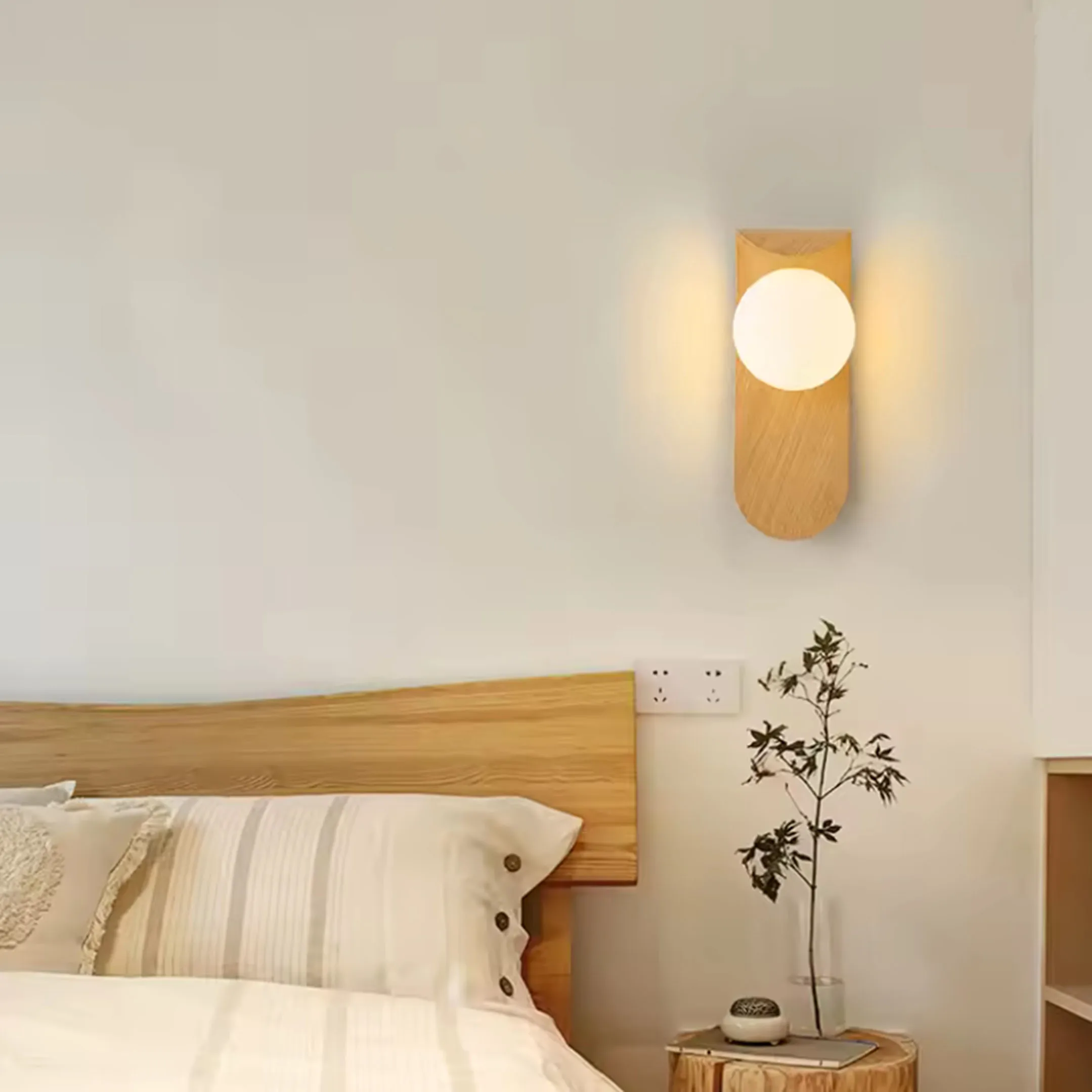 Nordic American Modern Living room Dining room Bedroom Background Wall lamp Corridor Staircase Artistic Atmosphere Wall Lampligh