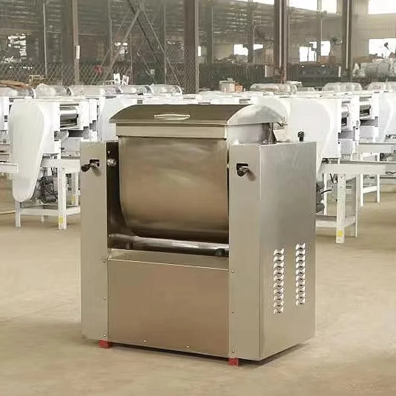 Big Capacity Industrial Automatic Noodle Dough Mixer Bread Dough Mixing Machine
