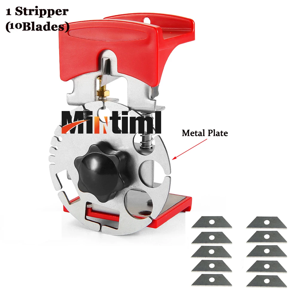 

Zitour® Universal Handheld Quick Stripper Electric Wire Demolisher Portable Stripper Wire Cable Cutter Multi-Tool Crimping Tools