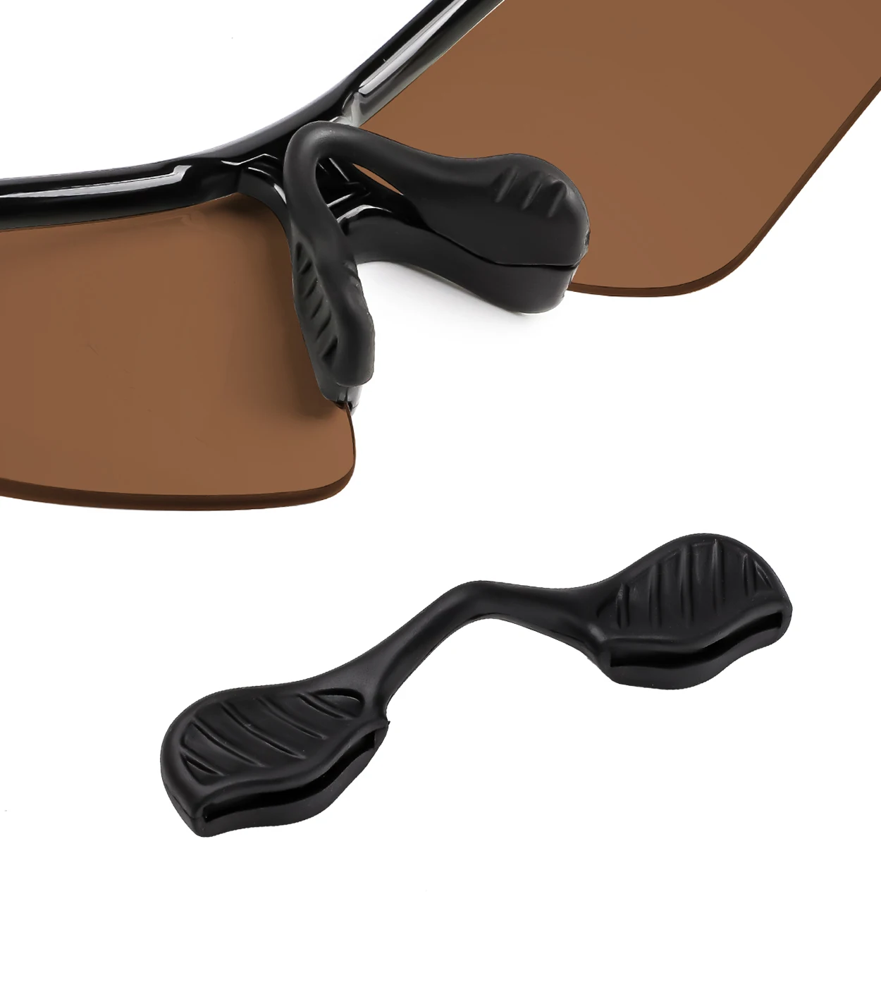 Anti-Slip Replacement Nose Pad Nose Pieces for Oakley Radarlock Pitch OO9182 OO9207 Frame-Hygienic & Skin-Friendly Material