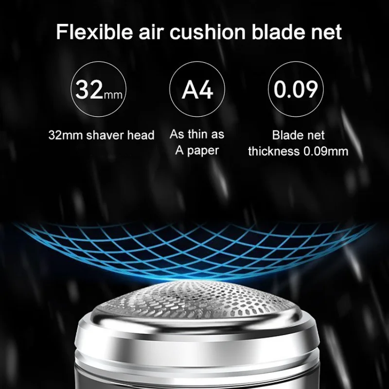 Upgrade Mini Electric Razor Portable Electric Shaver With Digital Display Mini Shaver For Men 미니 휴대용 면도기 barbeador