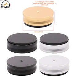 1pc 44x15mm Machined Solid Full Aluminum Isolation Feet Stand Pad Cone Floor Base For Hifi Audio AMP Speaker Turntable Computer
