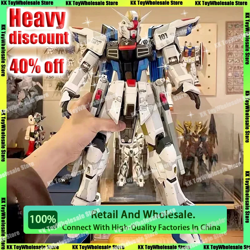 Action Figures Model Construction Toys Hg Red Heretic Mecha Newborn Free Unicorn Collect Ornaments Customized