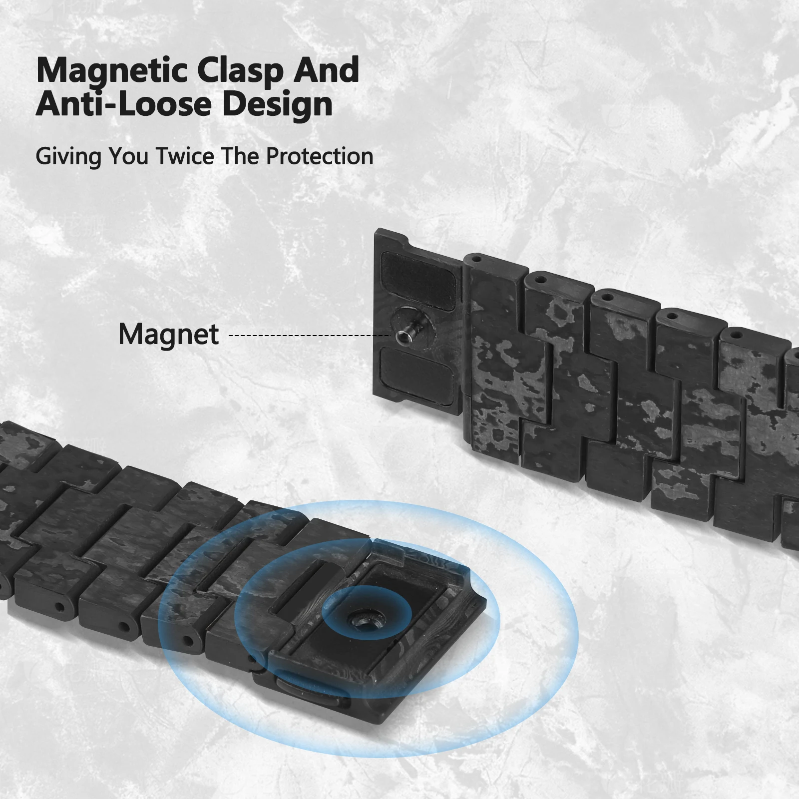 Apple-パイナップル,チタン,カーボンファイバーの超軽量時計