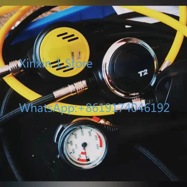 Scuba Diving Regulator with Durable Nylon Braided Hose