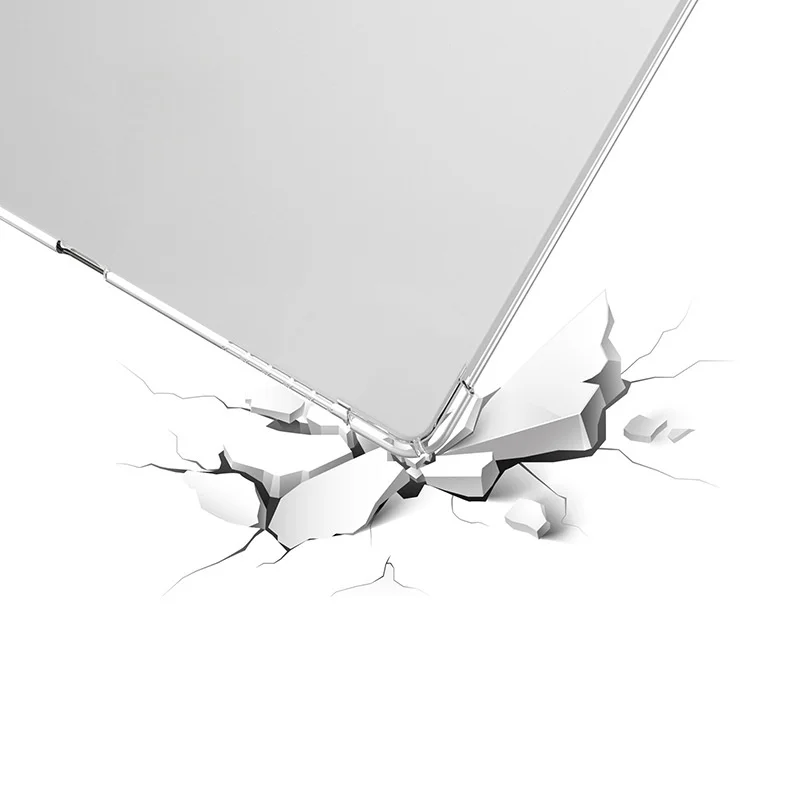 

Clear TPU Back Cover For XPPen Magic Note Pad Case Shockproof Coque with 4 Shockproof Airbags Tablet Case