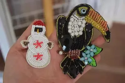 Wykonane ręcznie wyszywane koralikami naszywka na ubrania DIY biżuteria motyl serce łatka torba czapka buty dekoracyjne akcesoria