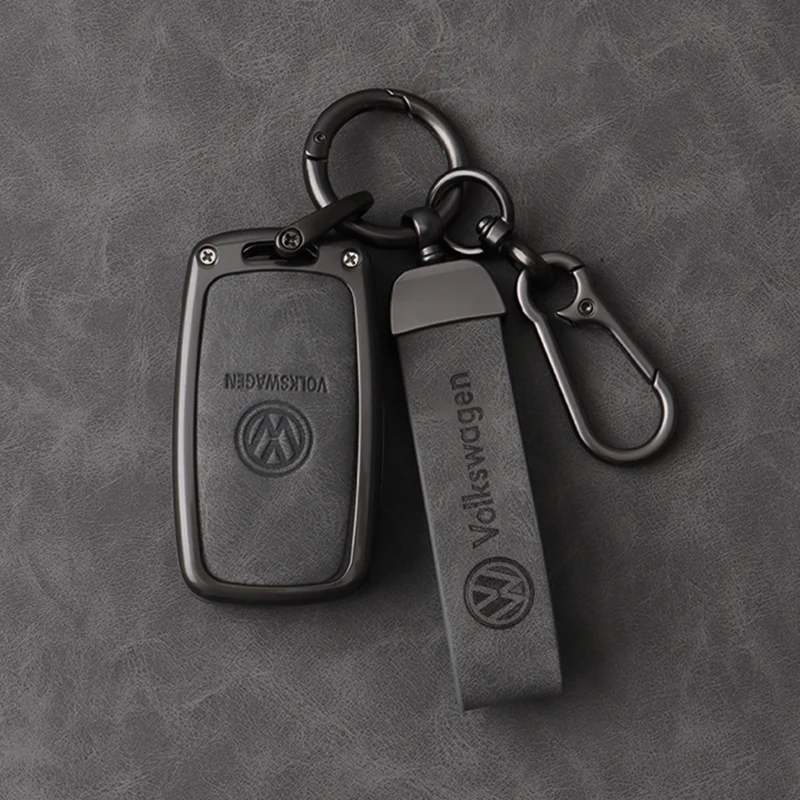 

Car Key Case Car Key Full Cover Protection Shell Holder For VW Volkswagen Jetta Golf Polo MK7 Passat Beetle Keychain Accessories