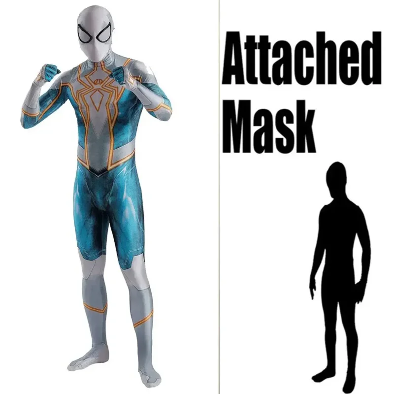 Adults Kids Threats Menaces SpiderCosplay Superhero Cosplay Costume Halloween Full Bodysuit Zentai Second Skin Party Jumpsuit