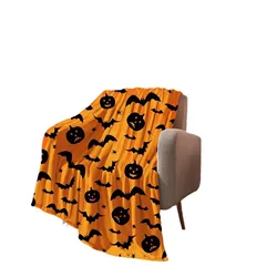 Halloween Blankets, Soft And Light Blankets, Christmas Blankets,  Living Room, Room Decorations, Blankets, Christmas Atmosphere