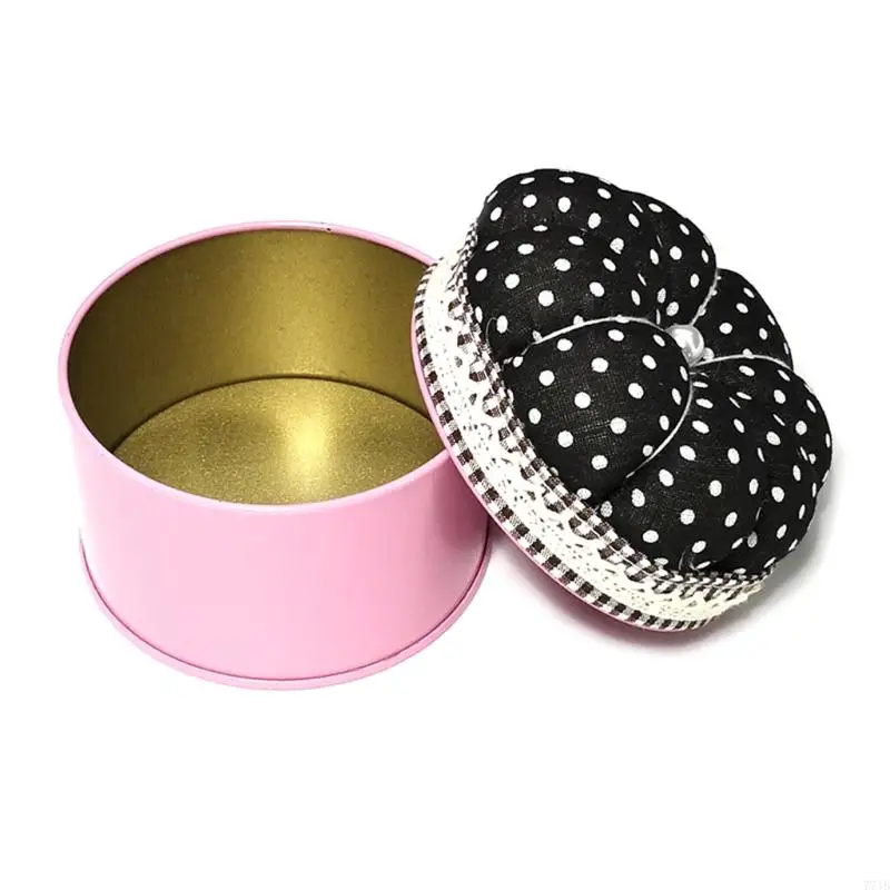 77JB 11 สีฟักทอง Pin จัดเก็บกล่องเย็บผ้า Pin Mat เย็บ Pins อุปกรณ์เสริมเย็บ Pins Pad