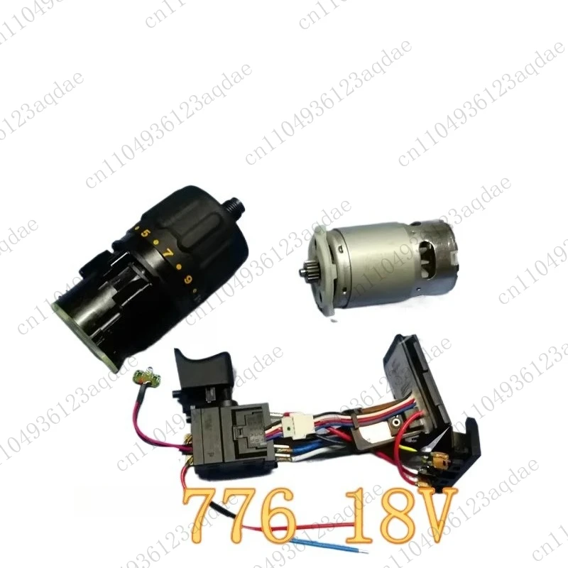 Perceuse électrique DCD735/776/DCD771, interrupteur de moteur, pince d'assemblage de boîte de vitesses