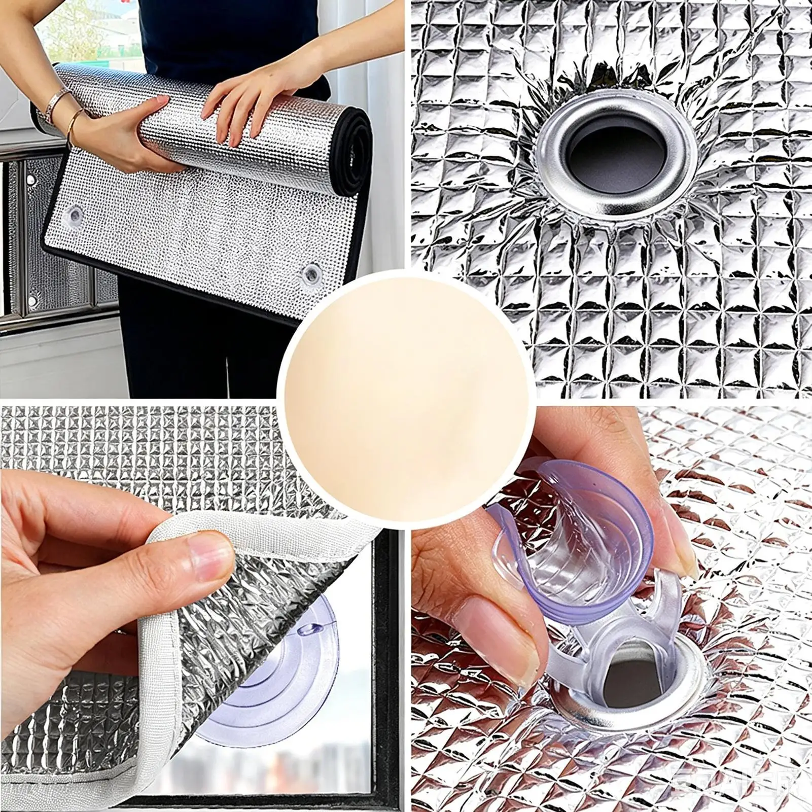 UV Blocking Window Film Reusable Room Darkening Privacy Protection House Window Tint Heat Blocking for Home Office Bedroom