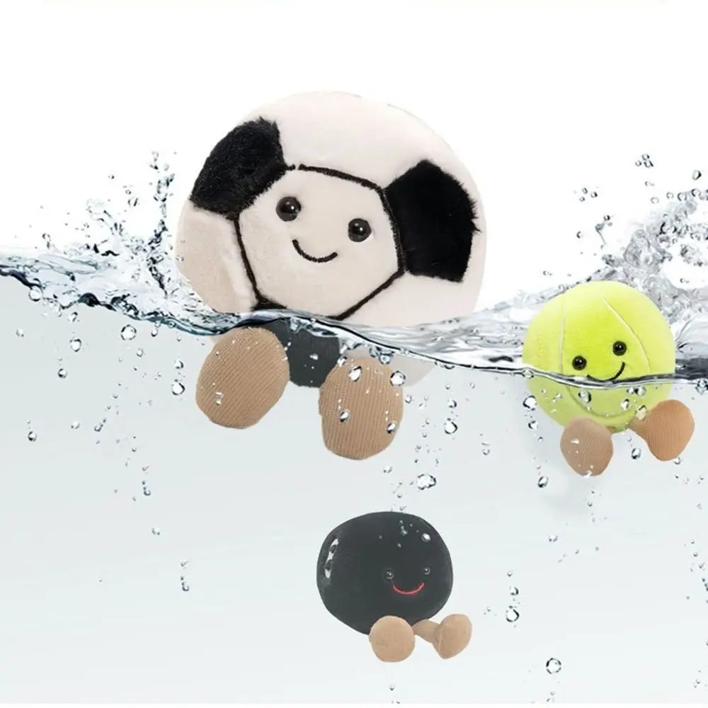 Nieuwe PP Katoenen Bal Knuffels Kawaii Gevulde Pluche Voetbal Basketbal Babypop Glimlach Leuke Lange Benen Bal Pop Verjaardagscadeau