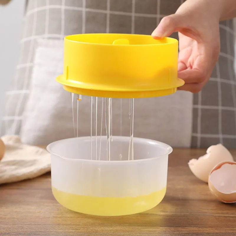 Egg Separator Egg White Yolk Separator Home High Capacity Kitchen Egg-breaking  Segregate Tools Cooking Gadgets Home Accessory