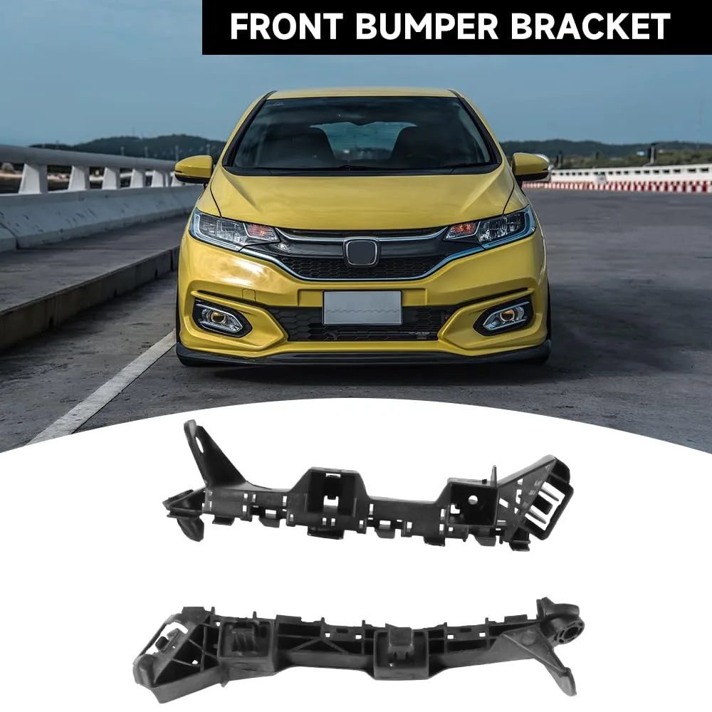

Front Bumper Retainer Bracket Left Right Pair Beam Mount Support For Honda Fit/Jazz 2015 2016 2017 2018 2019 2020 71198-T5A-000