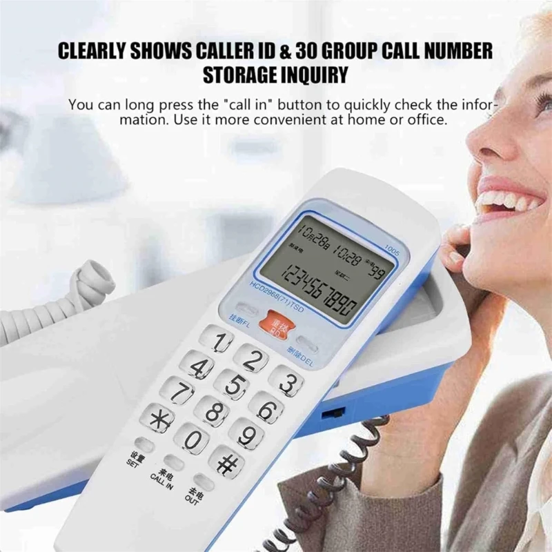  Contemporary Mount Telephone With LCD Caller Display And Area Code arrange For Residence Or Business