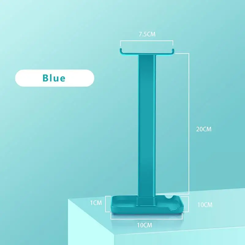 Desk Display Storage Stand For Gamings Headphones ABS Durable Classy Look Headset Mount Home Table Shelf Decor Stand For Headset