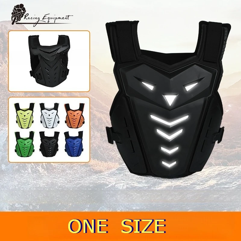 

CE дышащий жилет для мотокросса для езды на мотоцикле, нагрудный жилет для бездорожья, велосипед для бездорожья, мотоциклист, броня для защиты