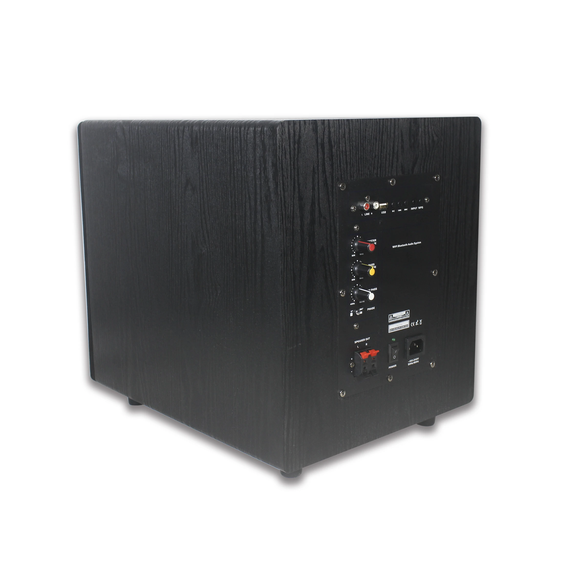 WIFI Multi-room Audio System 2.1 Channel 180-Watt Alto-falante Estereo Active Subwoofer Stereo Speaker With WiFi, Bluetooth, USB