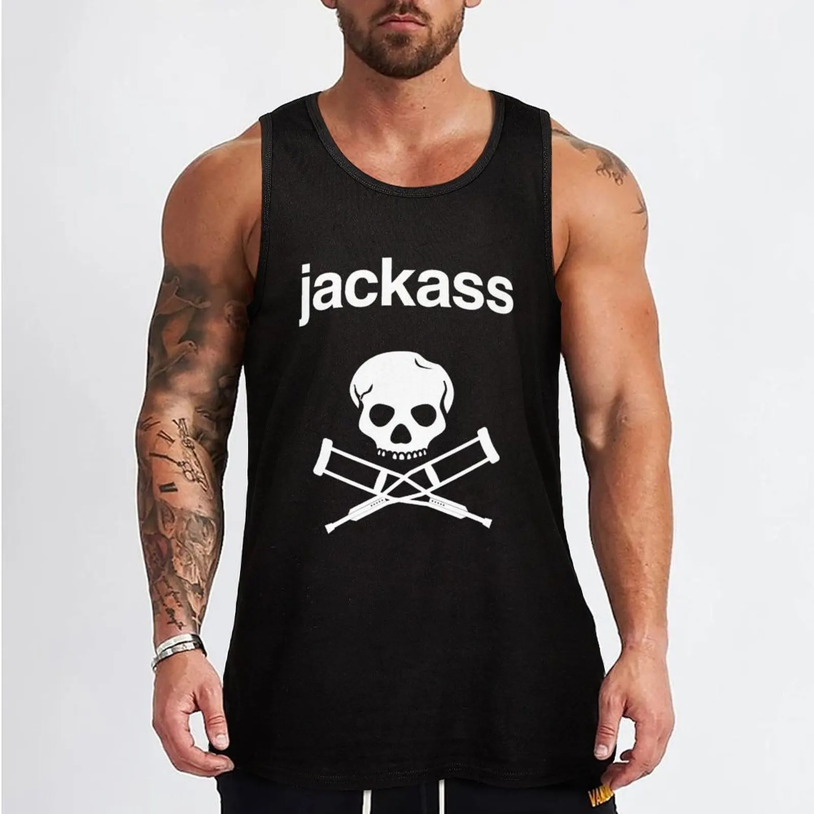 For Men Women Jackass Forever Gifts Movie Fans Tank Top Outdoor Work Tank Top Rugged Sleeveless Wear