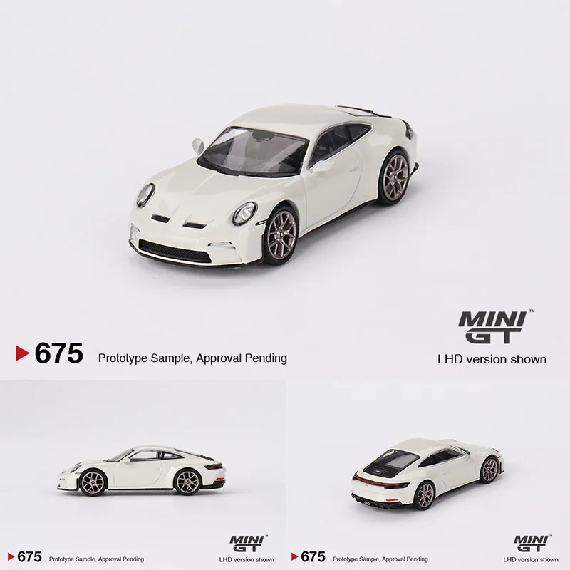 MINIGT 675 1:64 992 Touring Crayon Diecast Diorama modelo colección juguetes en miniatura