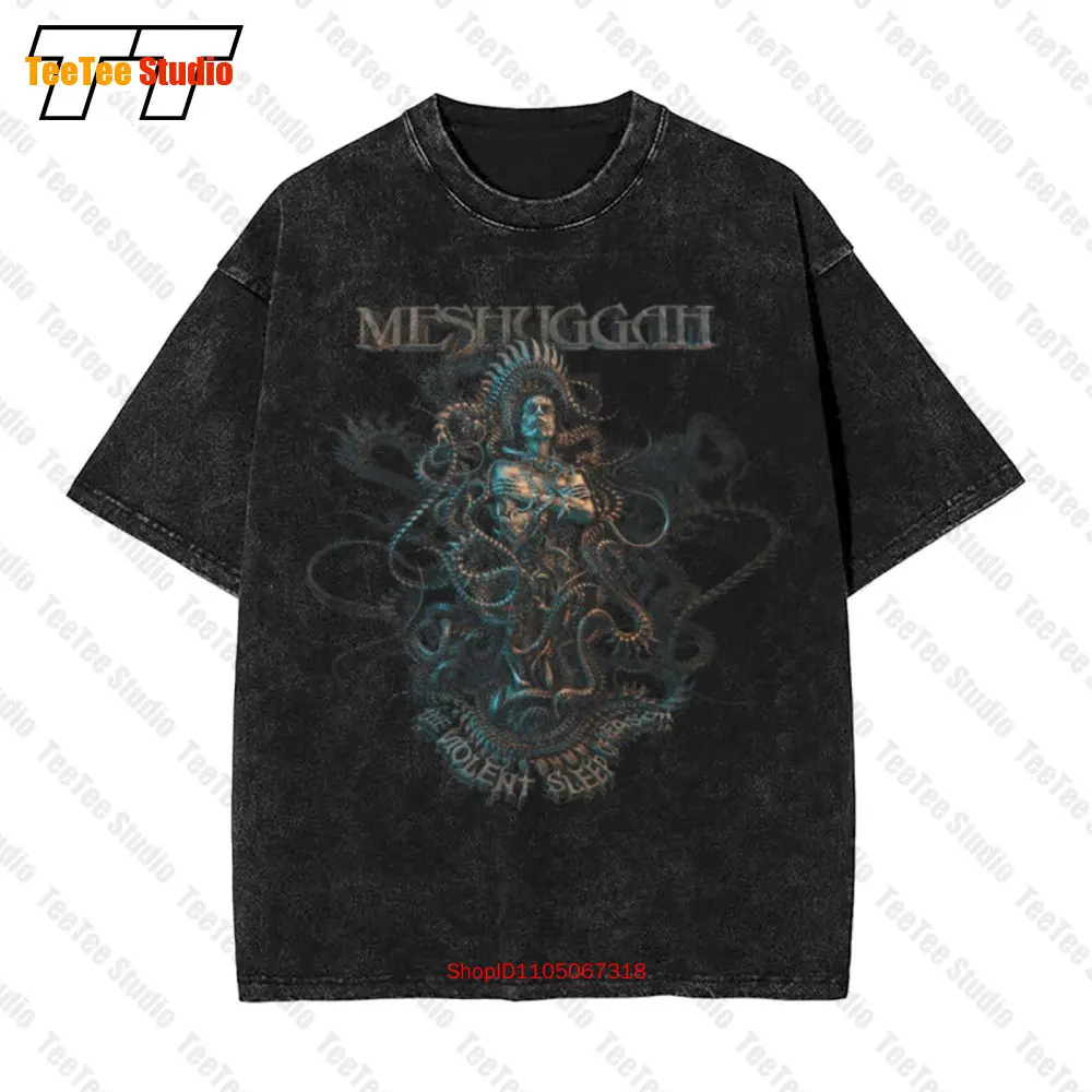 Meshuggah Violent Sleep Vintage T-Shirt KX9O