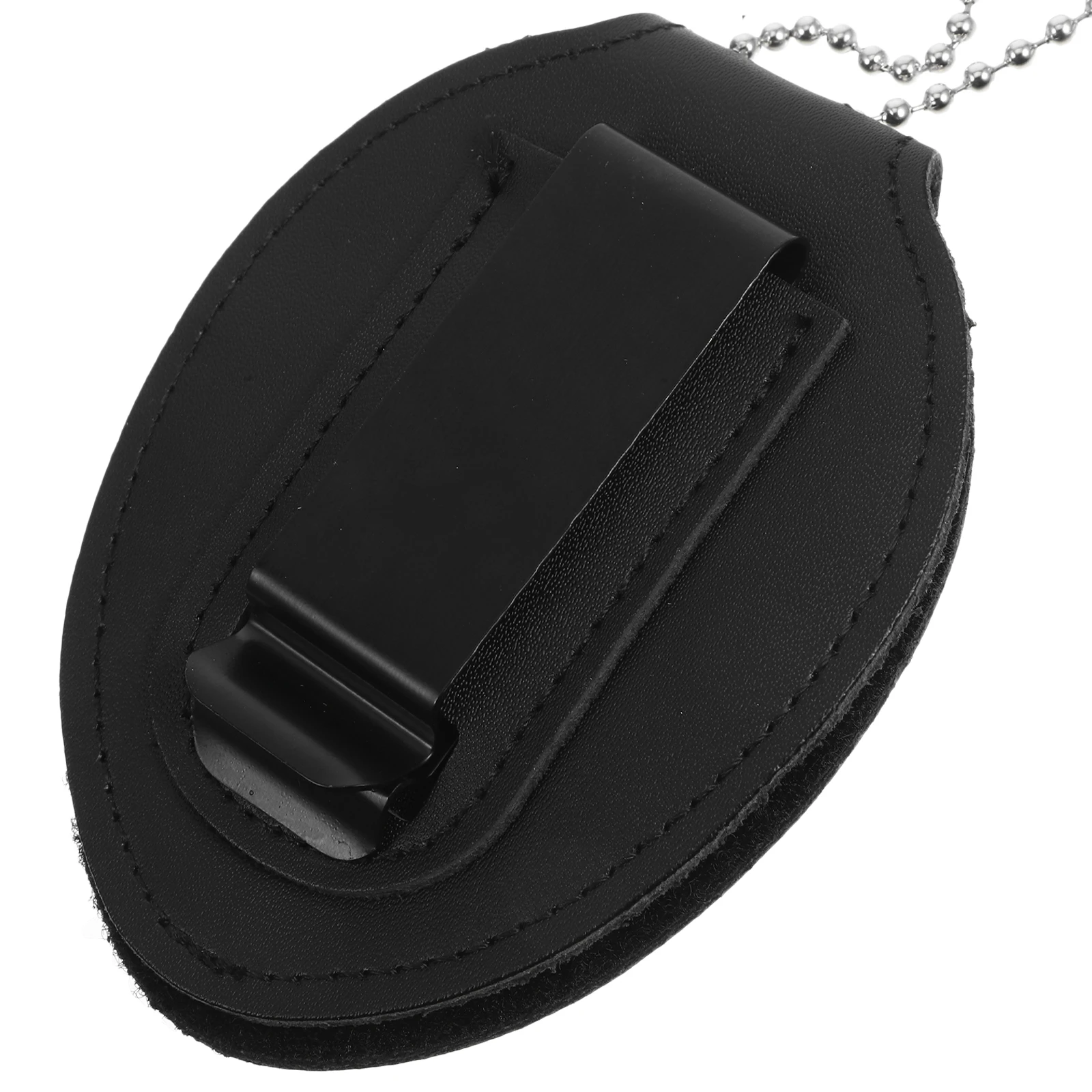 Imagem -04 - Versátil Suporte de Crachá de Polícia Clipe de Cinto Manga de Cartão de Proteção Titular de Crachá de Cartão de Identificação Suporte Protetor para Cartões de Crachá ao ar Livre