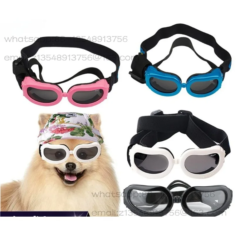 UV-proof pet windshields, small cat and dog heart-shaped sun sunglasses are in stock.
