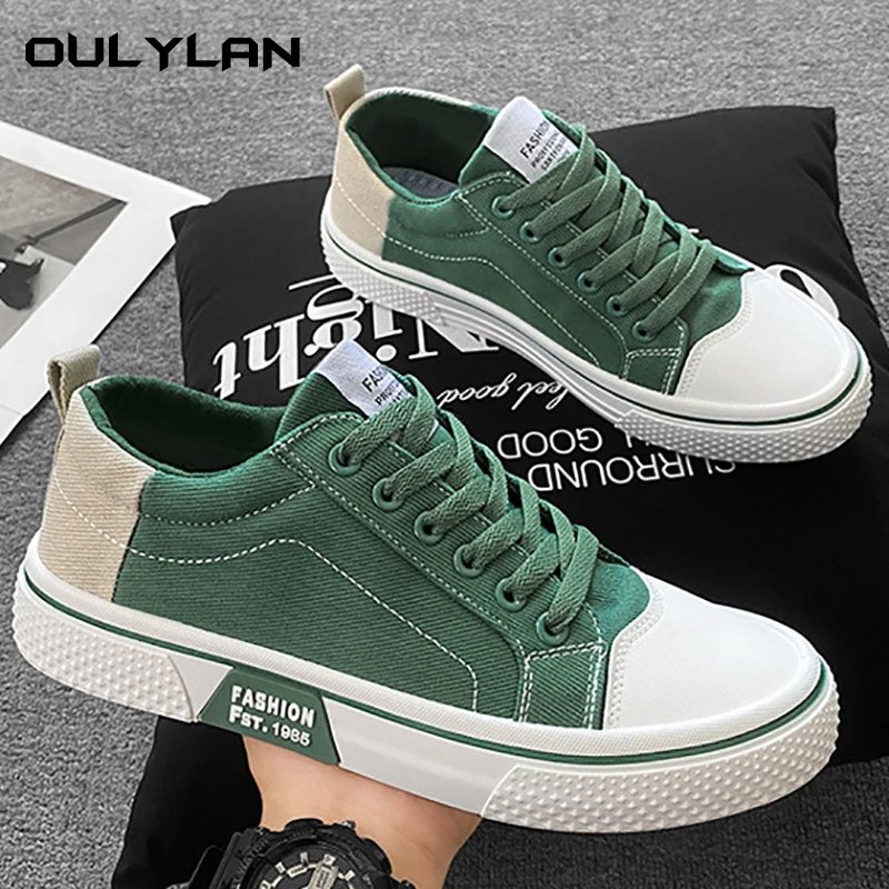 

Fashionable Mens Ventilated Canvas Shoes Flexible Bottom Everyday Sports Wear 2025 Collection Popular Round Toe Shallow Opening
