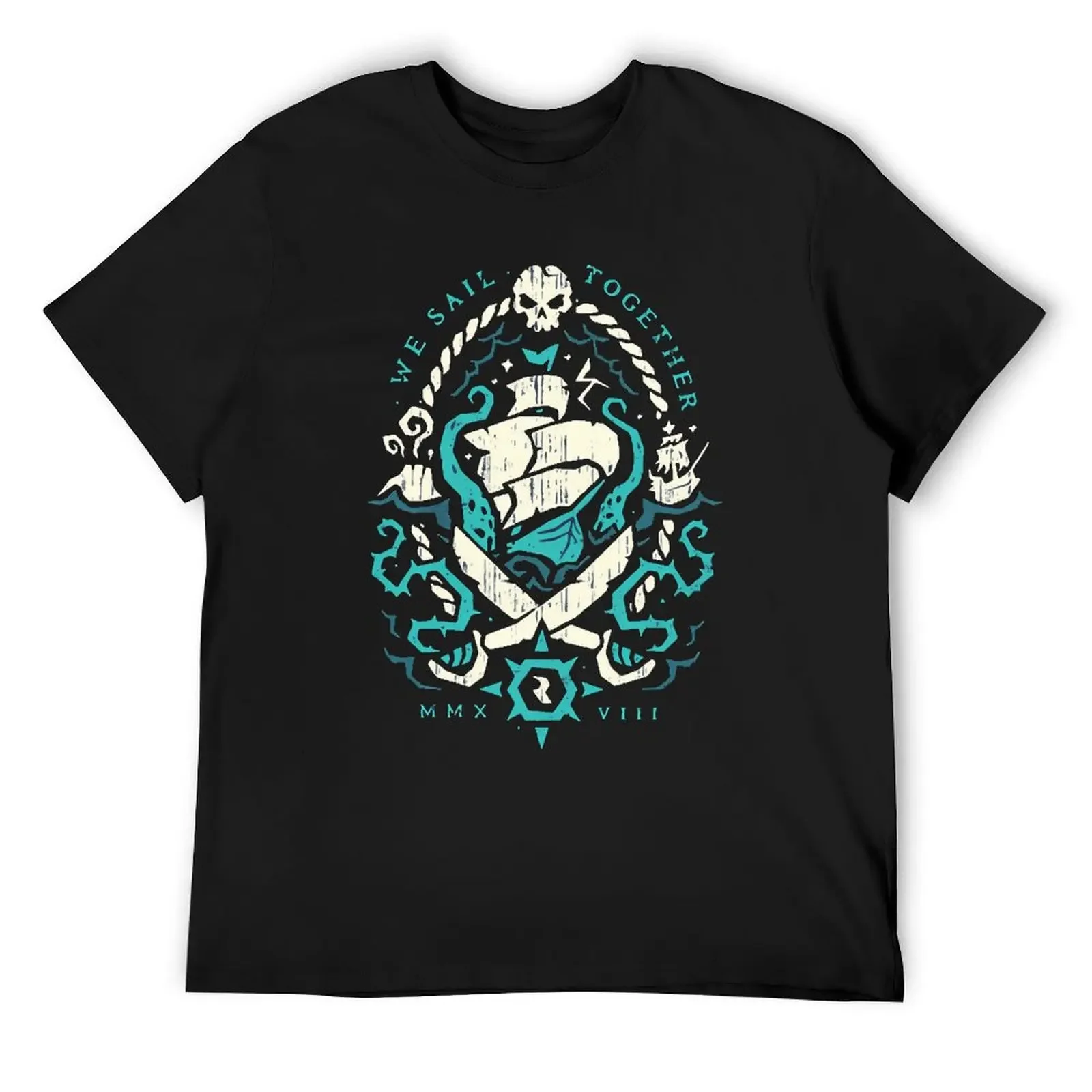 

Sail Together Vintage Logo T-Shirt sublime kawaii clothes cute clothes black t shirts for men