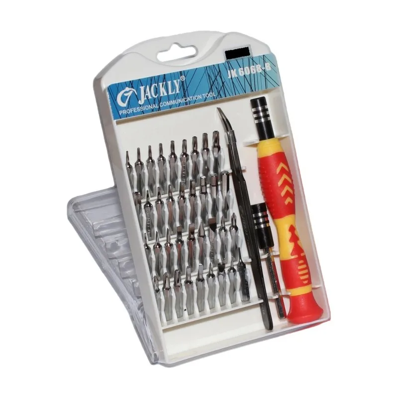 F-F JAKEMY Chrome Vanadium Steel Screwdriver Set- Precision 1Set Compact Repair Kit For Electronics