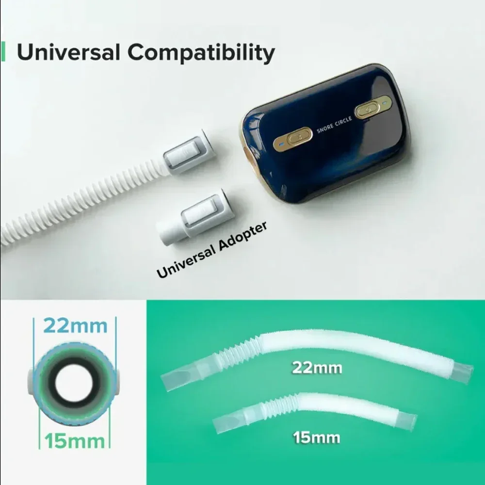 Tragbarer Bluetooth CPAP APAP Ventilator gegen Schnarchen und Schlafapnoe für Schlafapnoe-Syndrom und OSA-Schlafhilfe