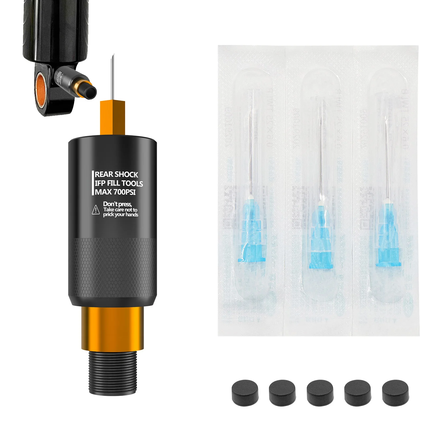 Ferramenta de choques traseiros de bicicleta para foxrp2/rp23/FLOAT-X/ctd/FLOAT-DPS X-FUSION ccdb ifp adaptador de carregamento de agulha
