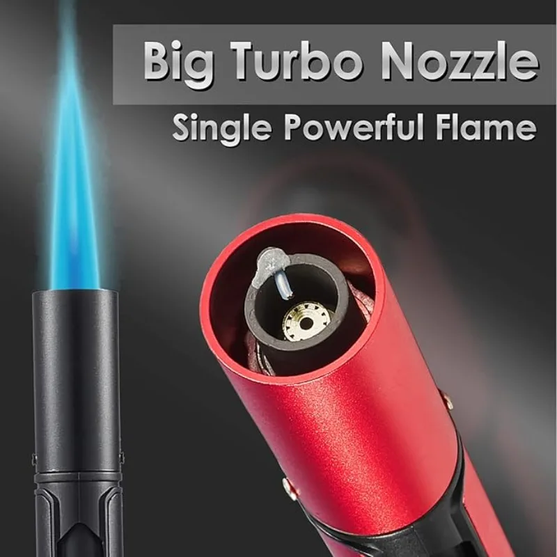 Factory Direct Sale, Simple Inflatable Butane Lighter, Suitable for Kitchen, Barbecue, Candle and Camping