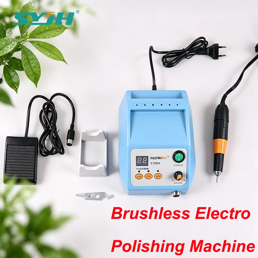 

SYJH Dental 50000 RPM Brushless Electro Micro Motor 100W 7.8N/cm Electric Polishing Machine For Dentistry Lab Equipment Tools