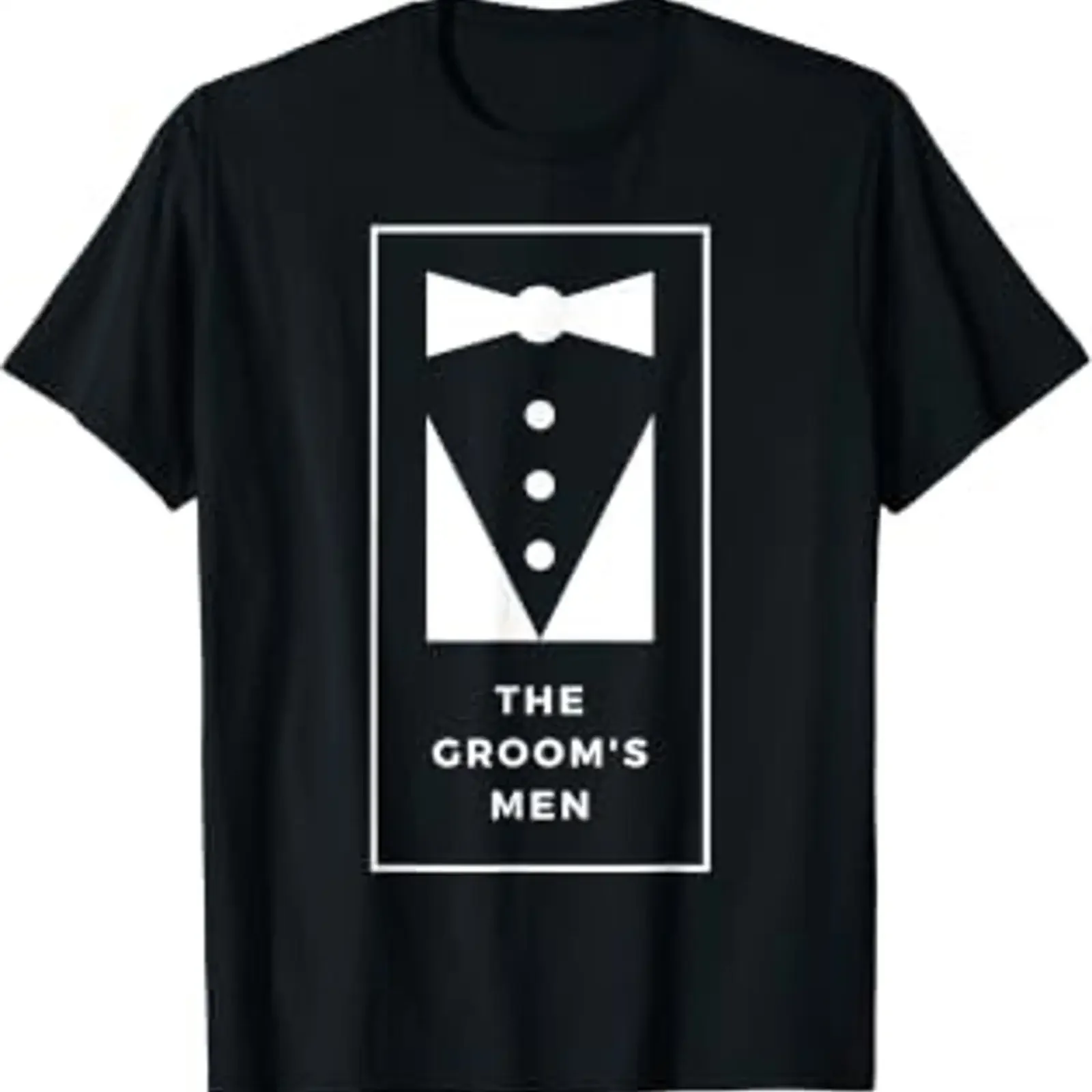 Herren The Groomsmen Groom's Men Smoking Passende Bachelor Party T Shirt vintage Washed Unisex streetwear homme Soft Stylish