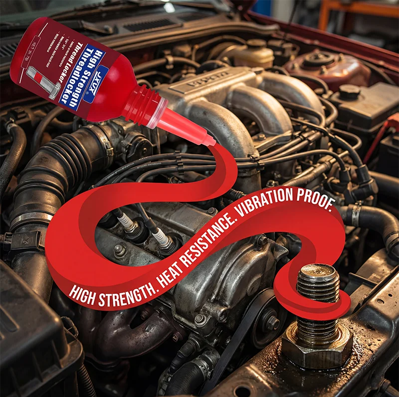 Super Threadlocker (10g) – A red, high-strength anaerobic adhesive for securing, locking, and sealing metal screws