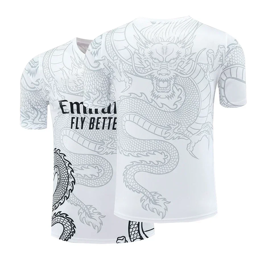 2024 New Special Design Summer Chinese Dragon Purple 3D Printed Holiday Men's T Shirt Large Size Loose Casual Breathable Top 6XL