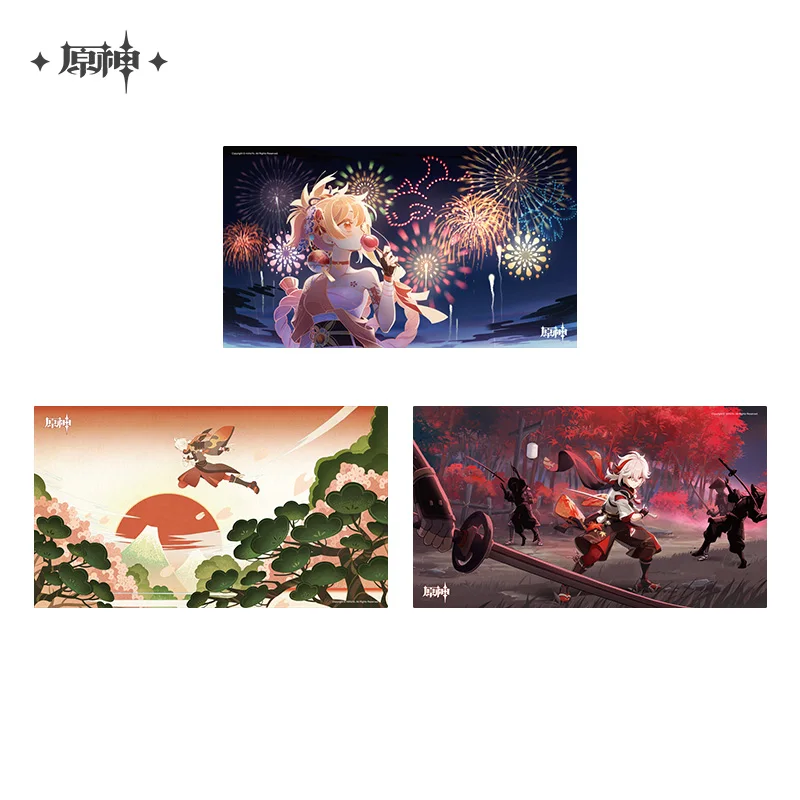 

in Presale Genshin Impact Official Merch miHoYo Original Authentic Mouse Pad Kazuha Yoimiya
