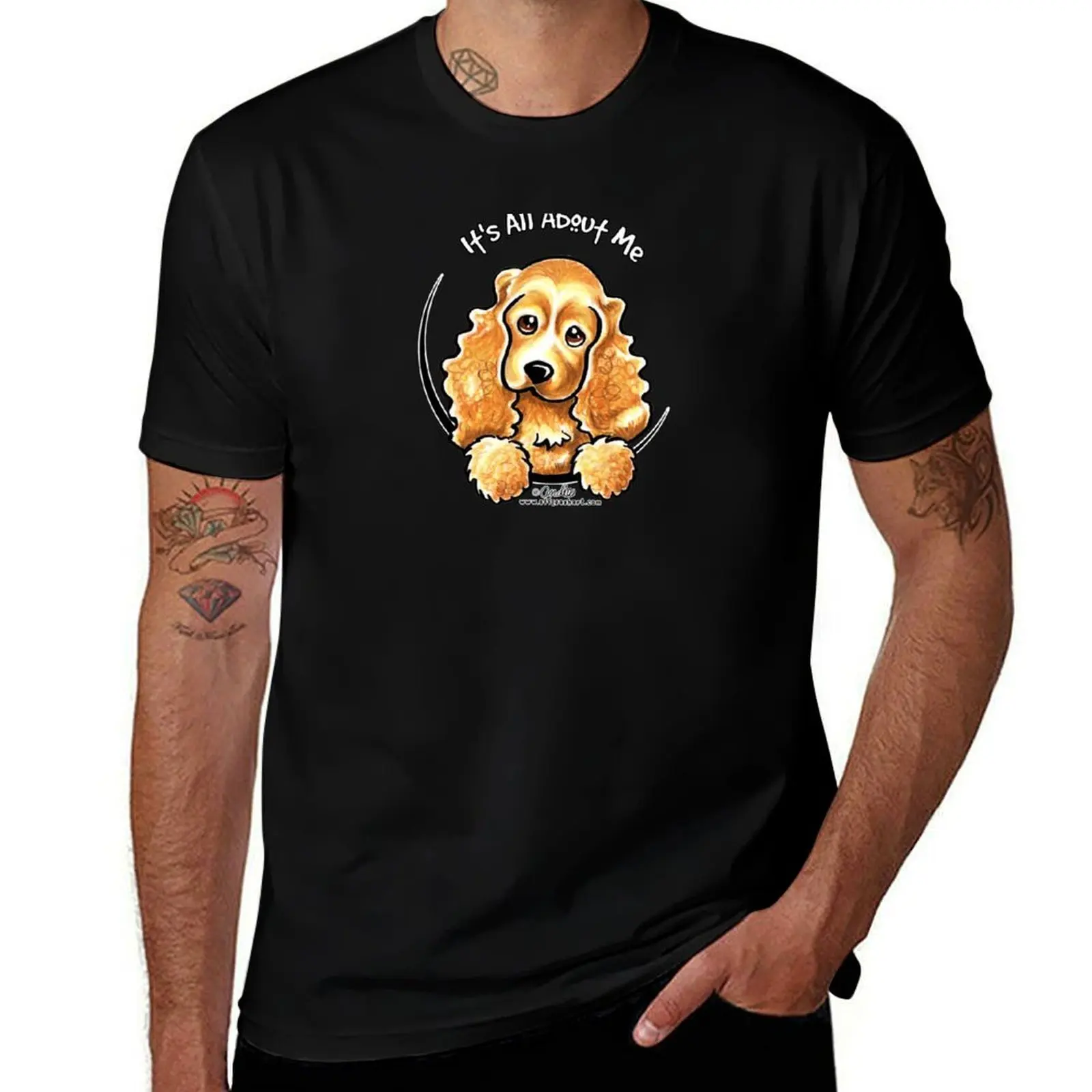 Cocker Spaniel :: It's All About Me T-Shirt Classic Basic Casual T-Shirt