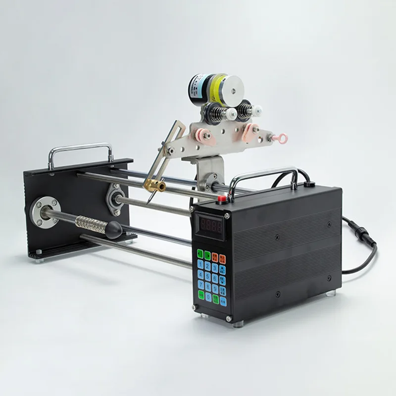 For Parallel Coil Electric Winding Machine Precision Counting Wire Winder for Small Coils, Cotton Thread & Enameled Copper Wire