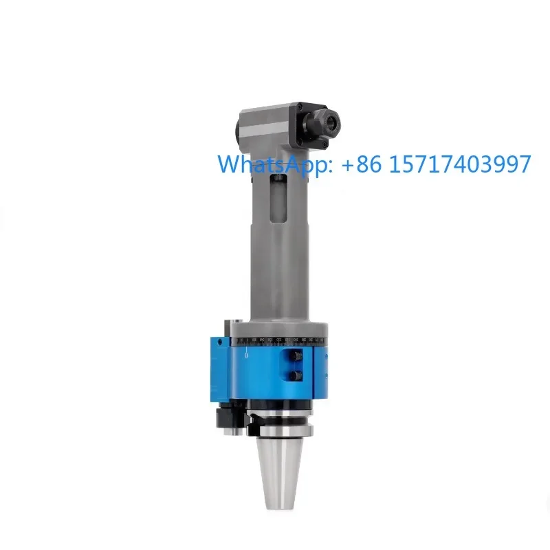 BT40 extended side milling head machining center ER angle head spindle transverse milling universal head