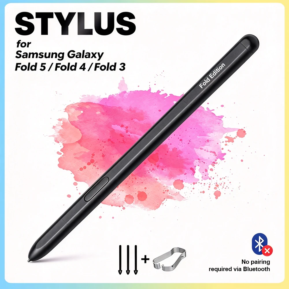 Tablike Fold Edition Stylus Pen with Nibs/Tips Smooth S Pen Replacement Detachable for Samsung Galaxy Z Fold 3/4/5