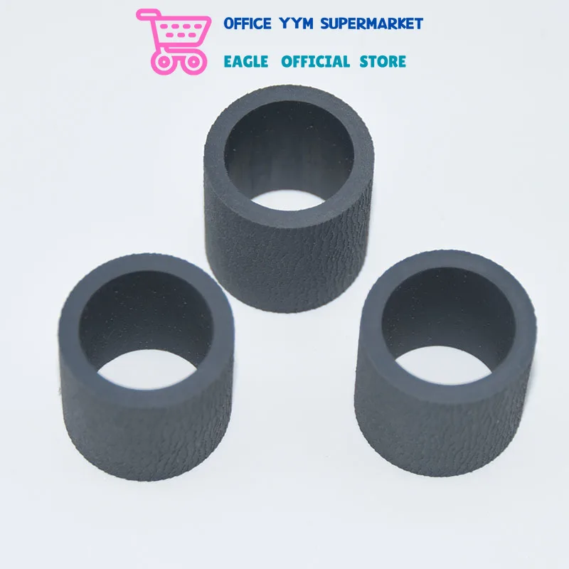 10pcs RL1-0540 RL1-0542 RL1-2891 RM1-3763 RM1-6313 Paper Pickup Roller Rubber Tire for HP 1320 P3005 P3015 2035 2055 2727