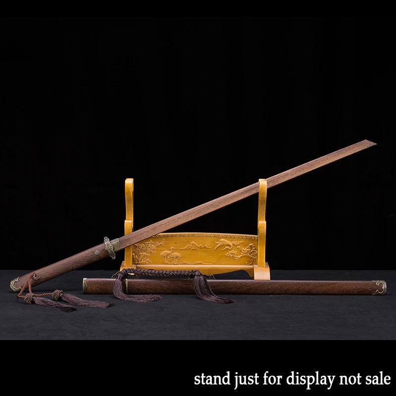 

Деревянный меч, Дан Дао, украшение для дома, орнамент, бревенчатое розовое дерево, Катана Вакидзаси, лезвие на заказ