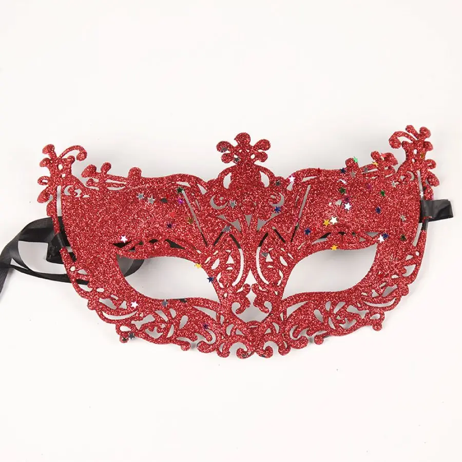 Lace Mask New plus Floral mask Halloween Mask Party makeup adult child mask