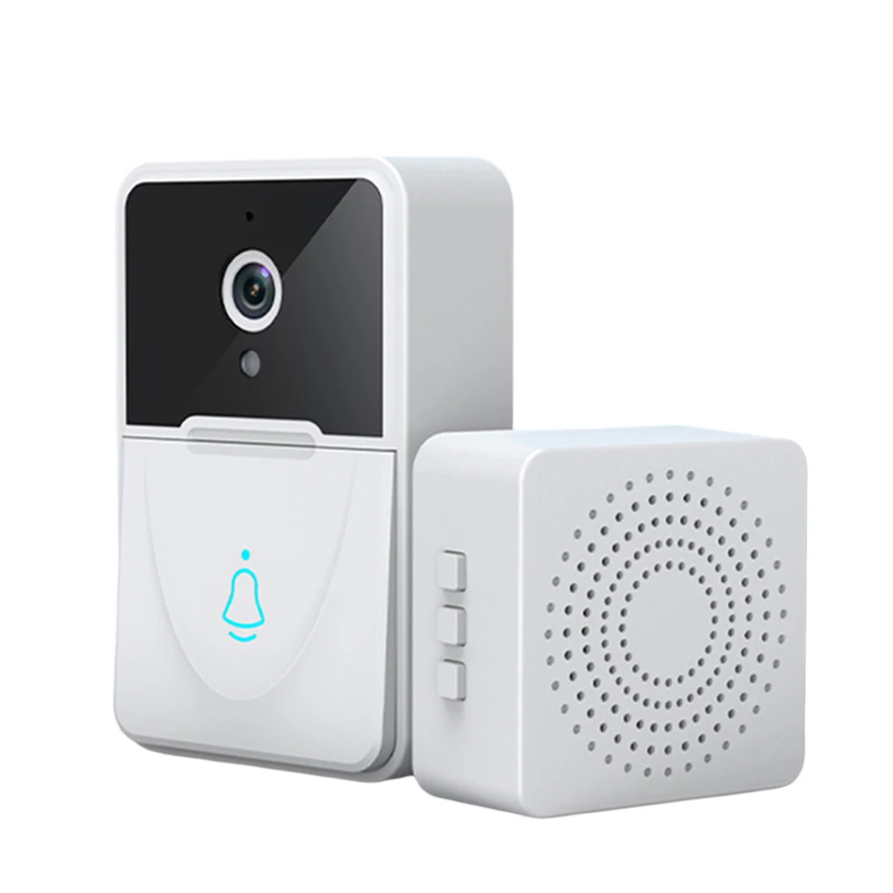 1080P HD Camera Rechargeable Doorbell Night Surveillance Mobile Video Call Real-time Door Check Safety Monitoring